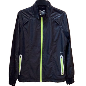 Under Armour heat-gear lightweight running jacket. Women’s size large